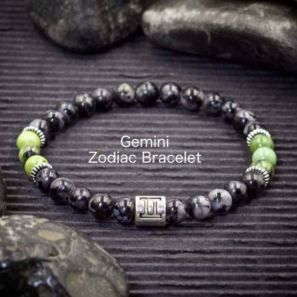 Gemini Zodiac Bracelet - Handmade to Order - Picture 1 of 2